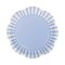 Blue & White Scallop Round Party Plates – 9-Inch Dessert Size, Pack of 8